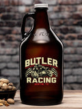 Motorcycle Racing : Beer Growlers - Color Printed