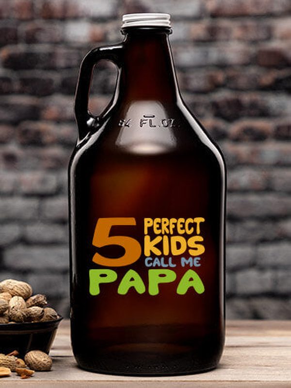 Perfect Kids : Beer Growlers - Color Printed