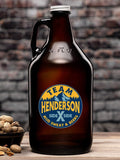 Team Side By Side : Beer Growlers - Color Printed