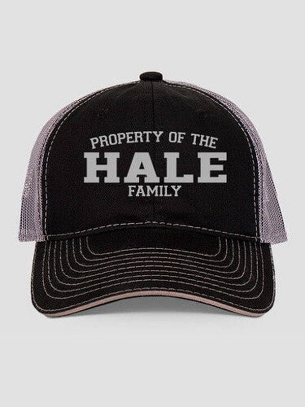 Property of Family : Embroidered Trucker Hats