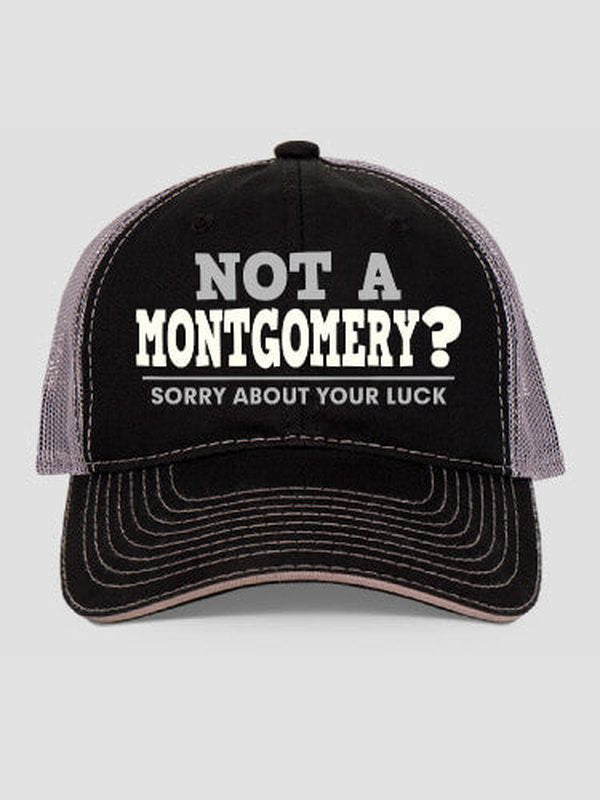 Sorry About Your Luck : Embroidered Trucker Hats