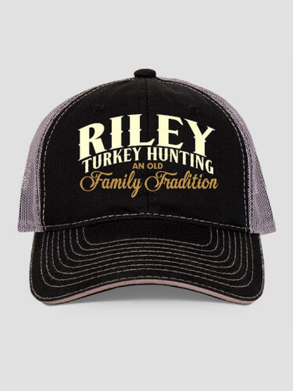 Turkey Hunting Family Tradition : Embroidered Trucker Hats
