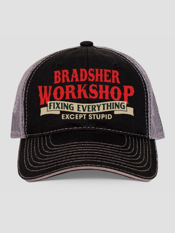 Workshop : Embroidered Trucker Hats
