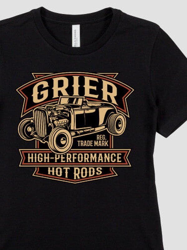 High-Performance Hot Rods : Premium Printed T-Shirts