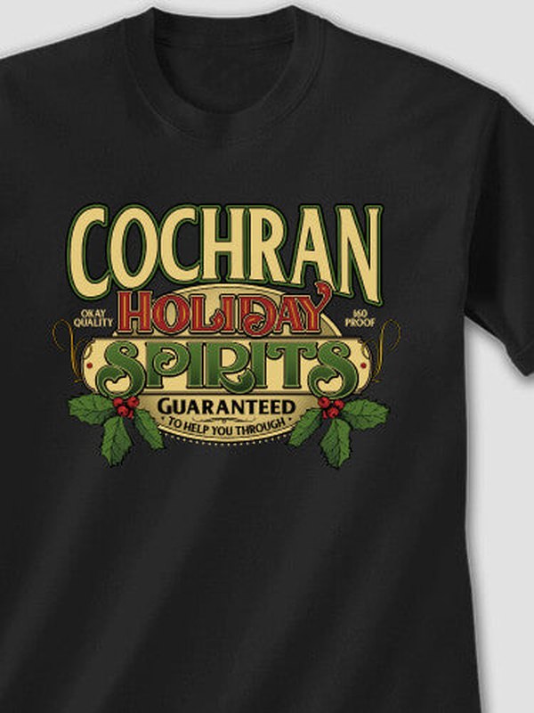 Holiday Spirits : Printed T-Shirts