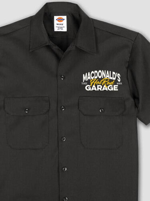 Hot Rod Garage BP : Embroidered Work Shirts product image 1