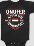 Hungarian Parts : Printed Baby Bodysuits
