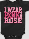 I Wear Pink : Printed Baby Bodysuits