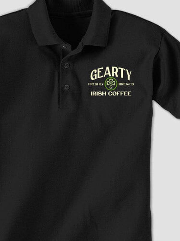 Irish Coffee : Embroidered Polo Shirts product image 1