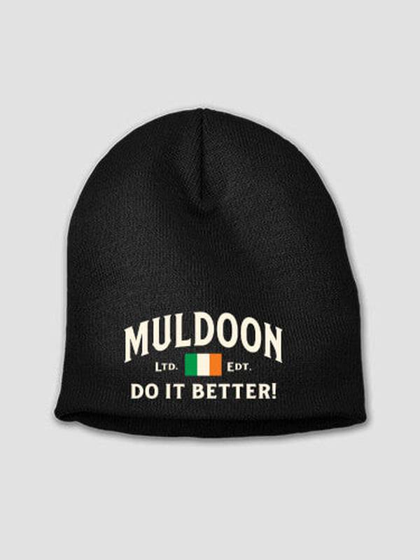 Irish Do It Better : Embroidered Beanies