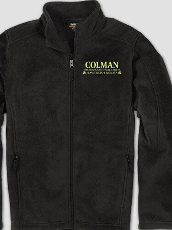 Irish Roots : Embroidered Fleece Jackets