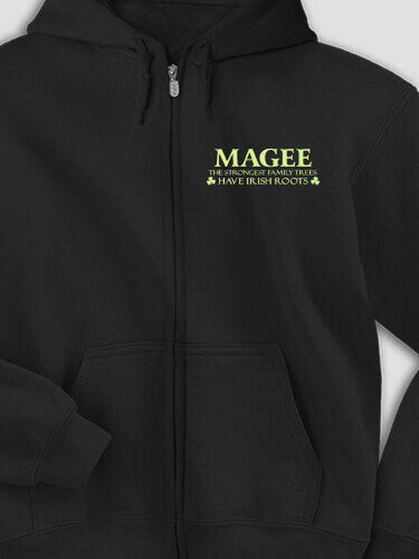 Irish Roots : Embroidered Zip Hoodies product image 1