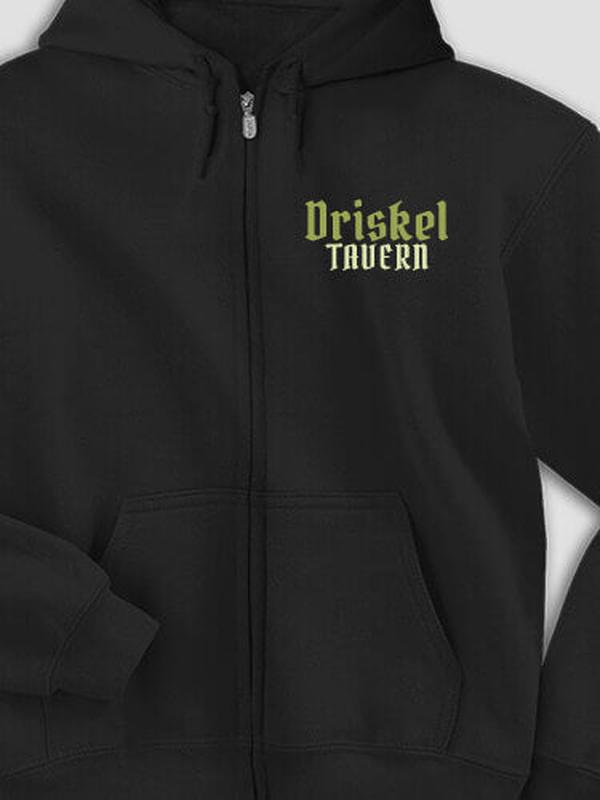Irish Tavern : Embroidered Zip Hoodies product image 1