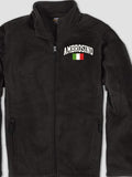 Italian Flag Varsity : Embroidered Fleece Jackets