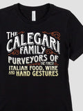 Italian Hand Gestures : Premium Printed T-Shirts