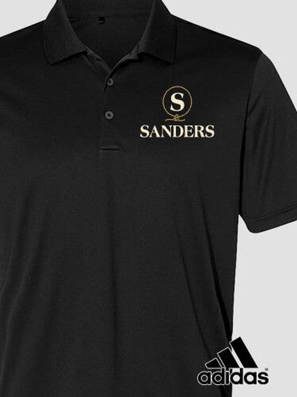 Lasso Monogram : Embroidered Adidas® Polo Shirts product image 1