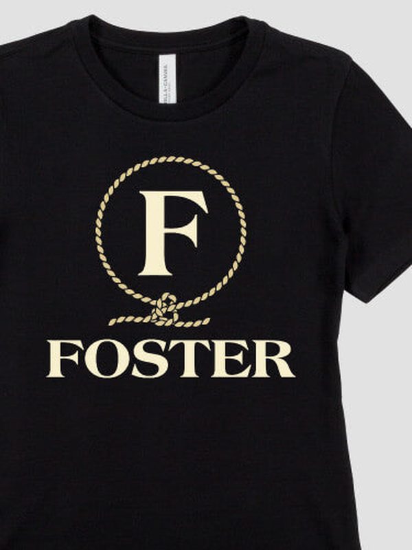 Lasso Monogram : Premium Printed T-Shirts