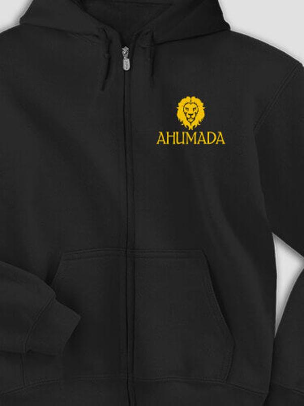 Lion : Embroidered Zip Hoodies product image 1