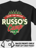 Livin' The Dream Camp : Printed Pocket T-Shirts