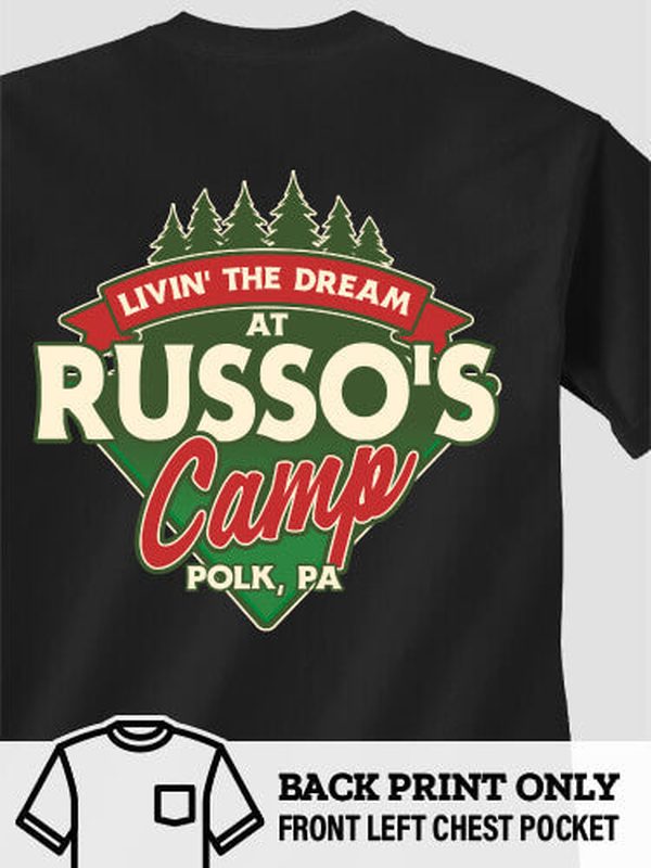 Livin' The Dream Camp : Printed Pocket T-Shirts