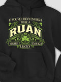 Lucky Enough : Printed Hoodies product image 1