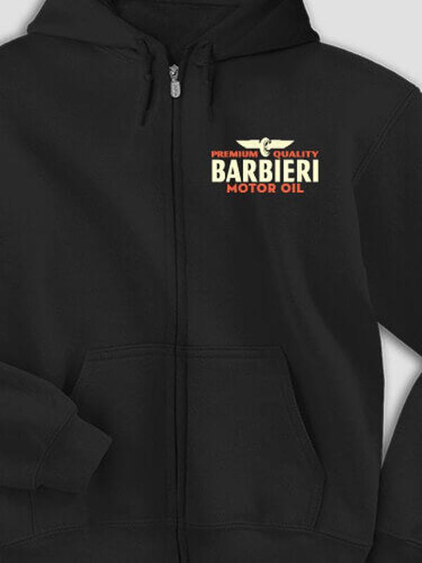 Motor Oil : Embroidered Zip Hoodies product image 1