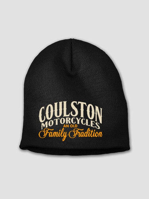 Motorcycle Family Tradition : Embroidered Beanies