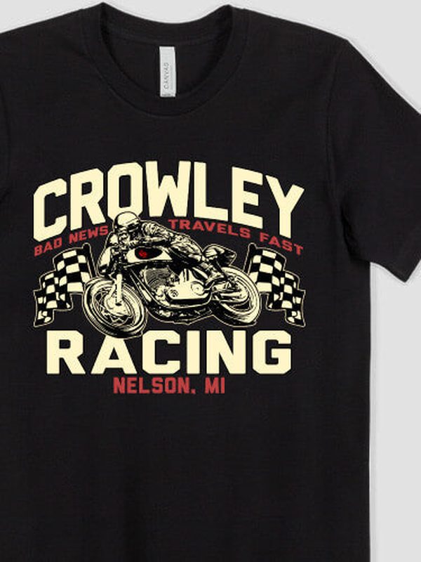 Motorcycle Racing : Premium Printed T-Shirts