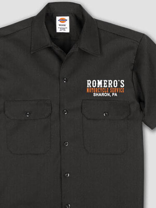 Motorcycle Service BP : Embroidered Work Shirts product image 1