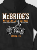 Motorcycle Service BP : Printed Hoodies product image 1