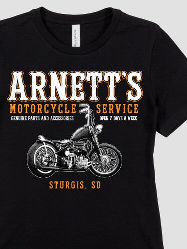 Motorcycle Service : Premium Printed T-Shirts