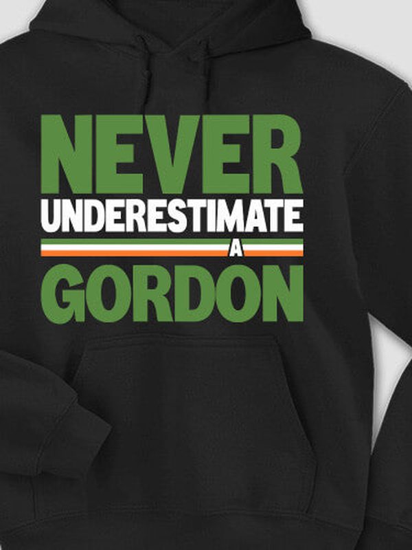 Never Underestimate Irish : Printed Hoodies product image 1