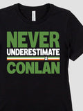 Never Underestimate Irish : Premium Printed T-Shirts