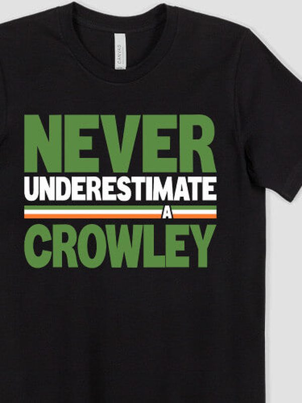 Never Underestimate Irish : Premium Printed T-Shirts
