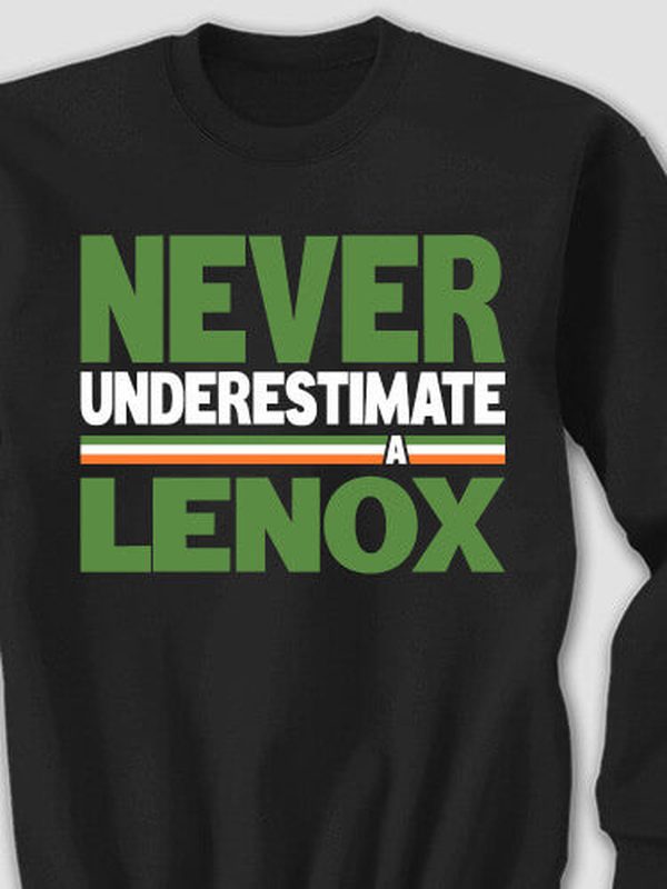 Never Underestimate Irish : Printed Sweatshirts product image 1
