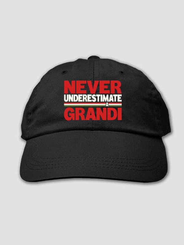 Never Underestimate Italian : Embroidered Baseball Hats