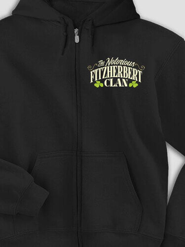 Notorious Clan : Embroidered Zip Hoodies product image 1
