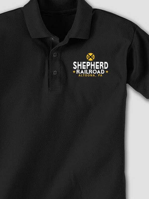Railroad : Embroidered Polo Shirts product image 1