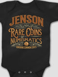 Rare Coins : Printed Baby Bodysuits