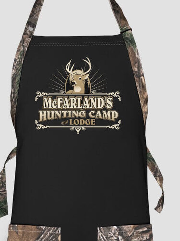Hunting Camp : Printed 2-Tone Aprons