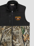 Moose Hunting Camp : Embroidered 2-Tone Camo Vests