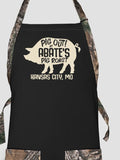 Pig Roast : Printed 2-Tone Aprons