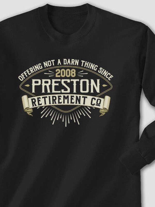 Retirement Company : Printed Long Sleeves