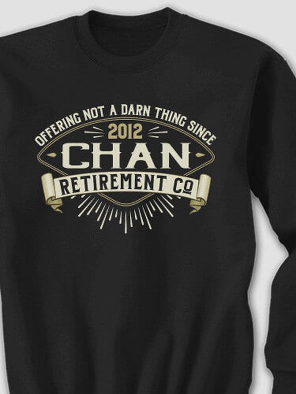 Retirement Company : Printed Sweatshirts product image 1