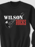 Rocks Guitar : Printed Sweatshirts product image 1