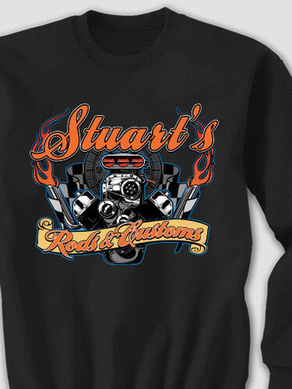 Rods and Customs : Printed Sweatshirts product image 1