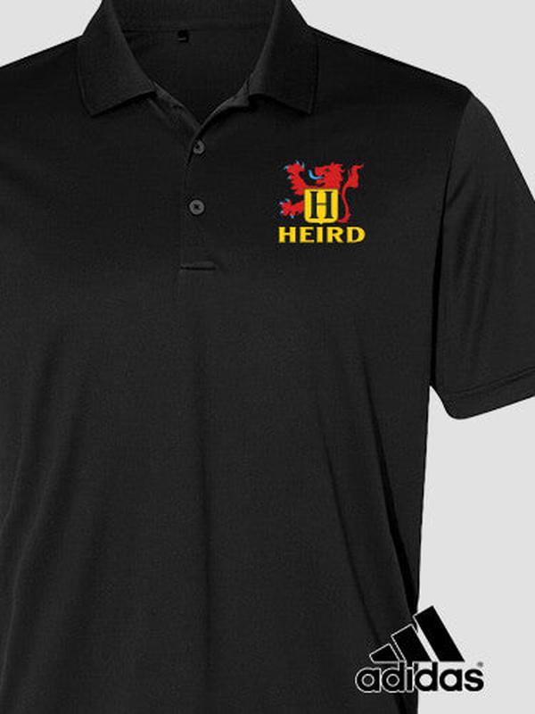 Scottish Monogram : Embroidered Adidas® Polo Shirts product image 1