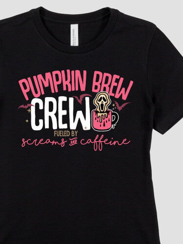 Screams And Caffeine : Premium Printed T-Shirts
