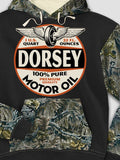 Motor Oil : Printed 2-Tone Camo Hoodies product image 1