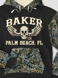 Motorcycle Club : Printed 2-Tone Camo Hoodies product image 1